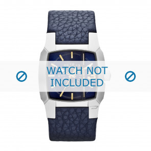 Diesel bracelet de montre DZ1636 Cuir Bleu 27mm