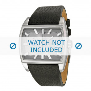 Diesel bracelet de montre DZ1674 Cuir Noir 30mm 