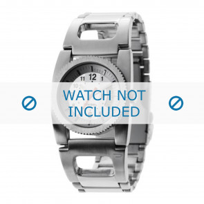 Diesel bracelet de montre DZ4094 Acier inoxydable Argent 22mm