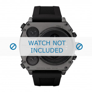 Diesel bracelet de montre DZ4201 Plastique Noir
