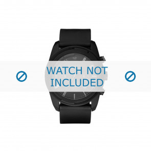 Diesel bracelet de montre DZ4211 Silicone Noir 25mm