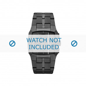 Diesel bracelet de montre DZ4260 Acier inoxydable Gris anthracite 31mm
