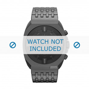 Diesel bracelet de montre DZ4263 Métal Gris 28mm