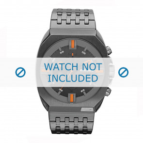 Diesel bracelet de montre DZ4264 Acier inoxydable Argent 27mm