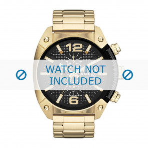 Diesel bracelet de montre DZ4342 Métal Or 24mm