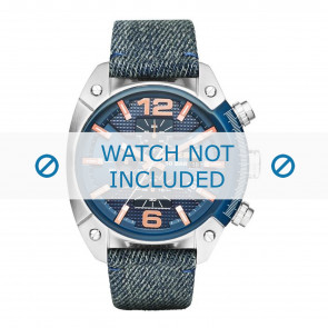 Bracelet de montre Diesel DZ4374 Textile Jeans 24mm