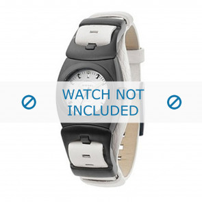 Diesel bracelet de montre DZ5059 Cuir Blanc 15mm