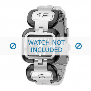 Diesel bracelet de montre DZ5095 Acier inoxydable Argent 12mm