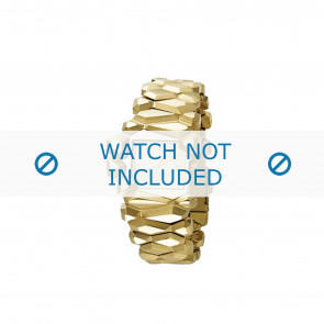 Diesel bracelet de montre DZ5172 Acier inoxydable Or 20mm