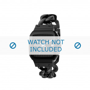 Diesel bracelet de montre DZ5181 Métal Noir 23mm