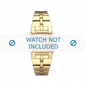 Diesel bracelet de montre DZ5232 Acier inoxydable Or 21mm
