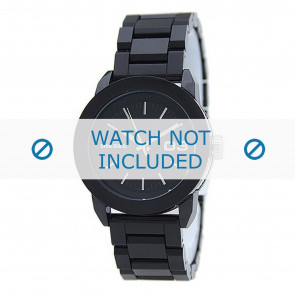 Diesel bracelet de montre DZ5263 Plastique Noir 20mm