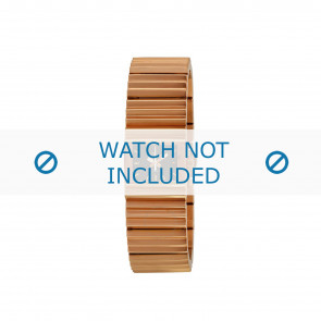 Diesel bracelet de montre DZ5268 Acier inoxydable Rosé 20mm