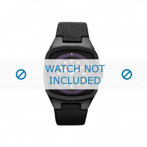 Diesel bracelet de montre DZ5284 Cuir Noir 22mm