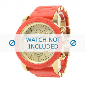 Diesel bracelet de montre DZ5305 Acier inoxydable Orange 22mm