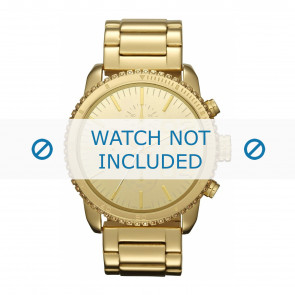 Diesel bracelet de montre DZ5345 Métal Or 22mm