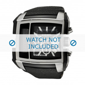 Diesel bracelet de montre DZ7191 Cuir Noir 30mm