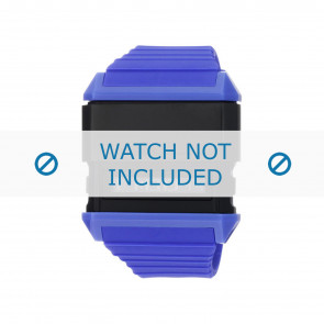 Diesel bracelet de montre DZ7199 Silicone Pourpre 30mm