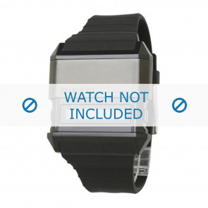 Diesel bracelet de montre DZ7200 Silicone Noir 30mm