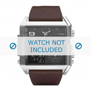 Diesel bracelet de montre DZ7209 Cuir Brun 34mm 