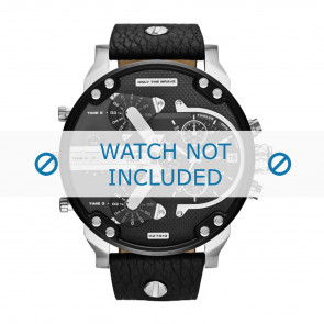 Bracelet de montre Diesel DZ7313 Cuir Noir 28mm