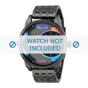 Diesel bracelet de montre DZ7319 Acier inoxydable Gris 22mm