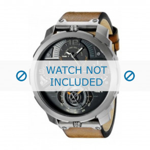 Bracelet de montre Diesel DZ7359 Cuir Brun 26mm