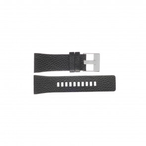 Bracelet de montre Diesel DZ7376 Cuir Noir 28mm