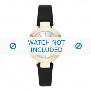 Bracelet de montre DKNY NY2413 Cuir Noir 8mm