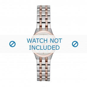 DKNY bracelet de montre NY2493 Métal Bicolore 14mm