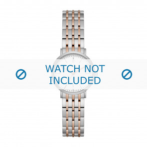 DKNY bracelet de montre NY2512 Métal Bicolore 14mm