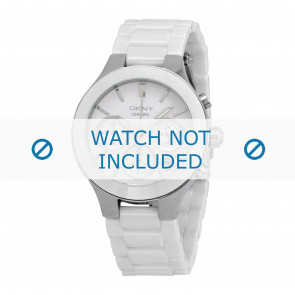 DKNY bracelet de montre NY4912 Céramique Blanc
