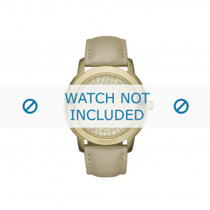 DKNY bracelet de montre NY8435 Cuir Brun 20mm 