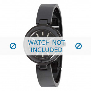 DKNY bracelet de montre NY8549 Céramique Noir