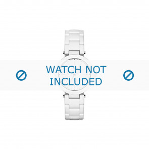 DKNY bracelet de montre NY2291 Céramique Blanc