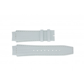 Bracelet de montre Dolce & Gabbana DW0257 Cuir Blanc 18mm
