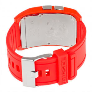 Diesel bracelet de montre DZ7218 Silicone Rouge 24mm