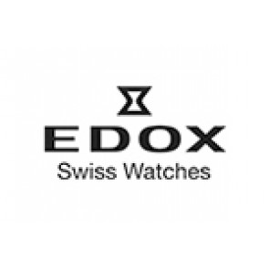 Bracelet de montre Edox 696842 Caoutchouc Noir 23mm