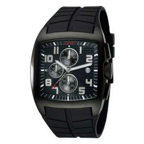 Bracelet de montre Esprit ES102061 Caoutchouc Noir 24mm