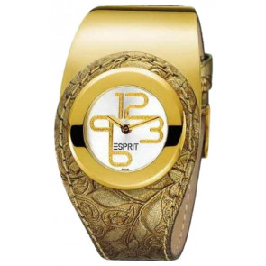 Bracelet de montre Esprit ES100642004 Cuir Jaune 14mm