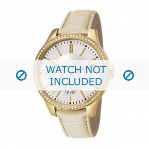 Bracelet de montre Esprit ES107132003-40L Cuir Beige 16mm