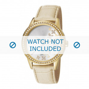 Bracelet de montre Esprit ES107302004-40L Cuir Beige 18mm