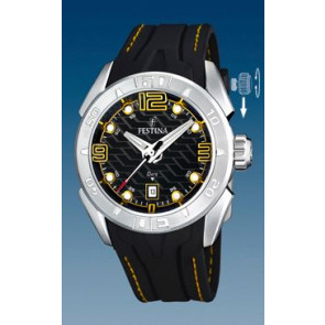 Bracelet de montre Festina F16505/5 Caoutchouc Noir 26mm