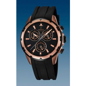 Bracelet de montre Festina F16840-1 Caoutchouc Noir 22mm