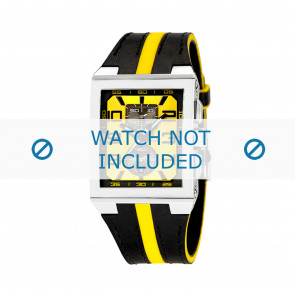 Bracelet de montre Festina F16184/5 Cuir Noir 18mm