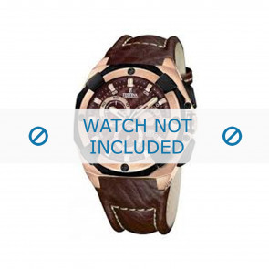 Bracelet de montre Festina F16357-2 Cuir Brun 21mm