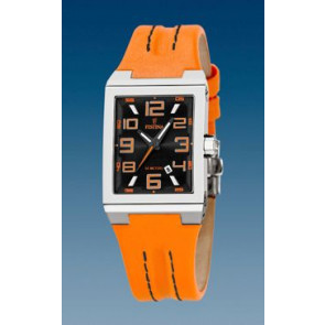 Bracelet de montre Festina F16187/5 / BC04564 Cuir Orange 14mm