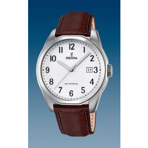Bracelet de montre Festina F16885.1 Cuir Brun 21mm