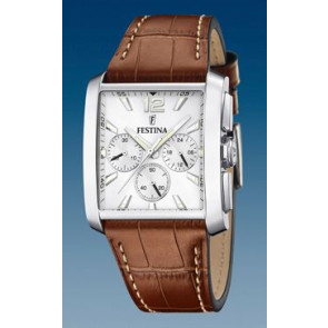 Bracelet de montre Festina F20636/01 Cuir Brun 28mm