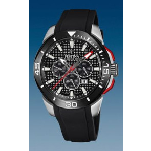 Bracelet de montre Festina F20642/4 Caoutchouc Noir